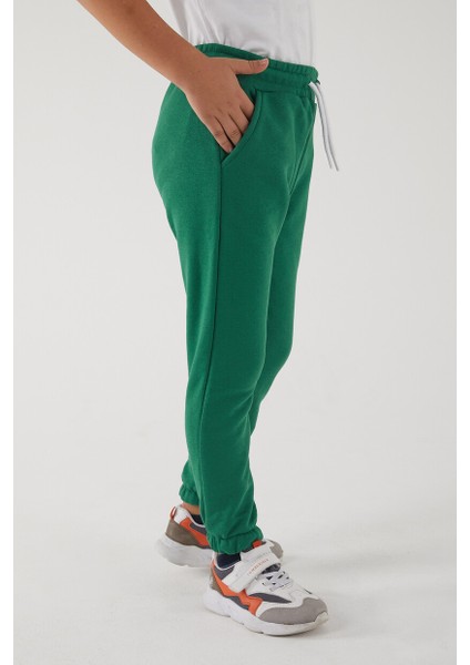 Erkek Çocuk 3 Iplik Cepli Beli ve Paçası Lastikli Baskılı Eşofman Altı fiyatları