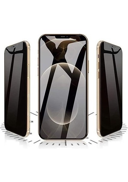 Apple iPhone 14 Uyumlu Tam Kaplayan Hayalet (Privacy) Cam Ekran Koruyucu