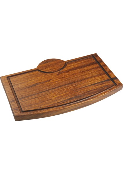 Elips Logolu Iroko Tahta