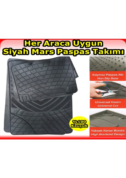 Seat Leon 2006-2012 Uyumlu 3D Havuzlu Paspas Seti 11019