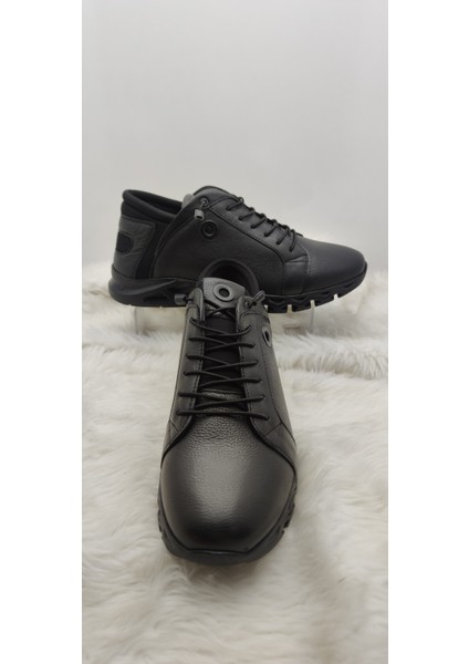Deri Bilek Boy Bot 4511 - Siyah - 42 - St00544-Siyah-42