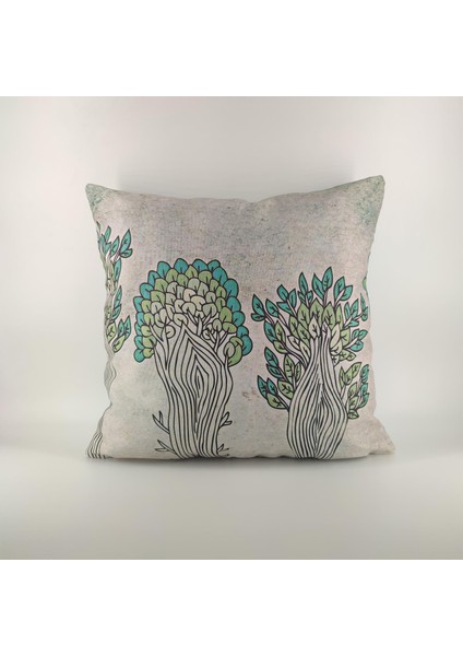 Paredora Sarmaşık Dallar Kırlent Kılıfı