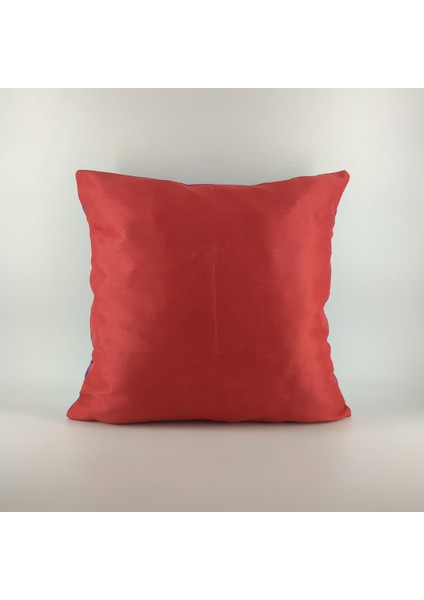 Paredora Kırmızı Kırlent Kılıfı