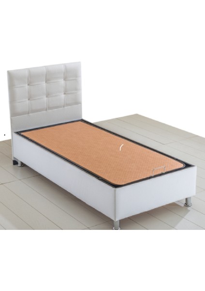 Crystal Plus Sandıklı Baza (120 x 200 ) cm beyaz renkli Başlık Hariç