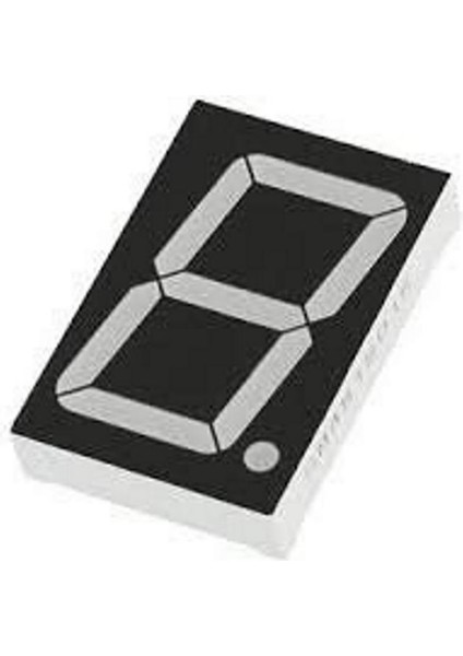 Sanec 20MM Display - Ortak Anot 7 Segment Kırmızı