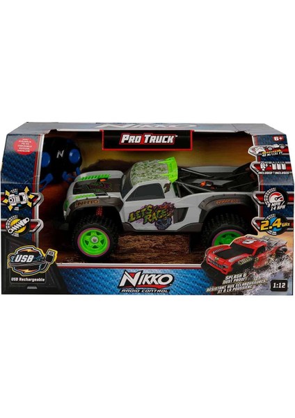 1:12 Nikko Pro Trucks Rc Uzaktan Kumandalı Araba - Yeşil fiyatları