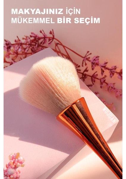 Rose Gold Bombeyli Allık Fırçası