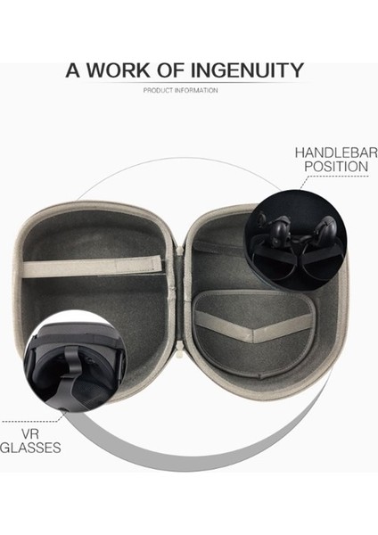 Vr Glasses Case Suitable For Oculus Quest 3 (Yurt Dışından)