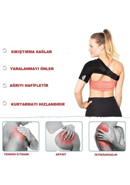Egzersiz Omuzluk Sağ Kol (2 Adet Jel Ile Birlikte)