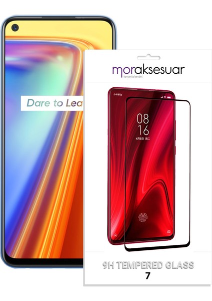 Realme 7 5d Ekran Koruyucu Cam Tam Kaplayan Şeffaf