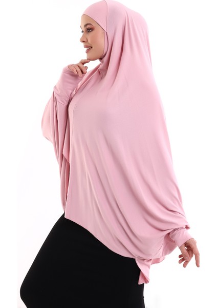 Penye Sufle Kolllu Pudra Renk modelleri