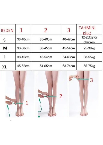 Ayarlanabilir Bacak Bandı O/X Tipi Bacaklar Düzeltme Bandı (2 Kemer) M