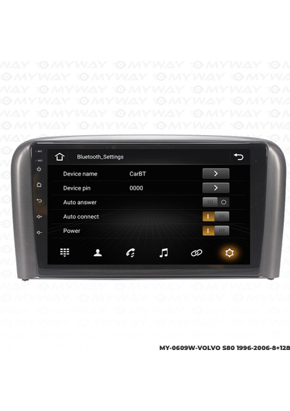 Volvo S80 Android Carplay Multimedya Navigasyon Ekran Teyp 4GB+64GB fiyatları