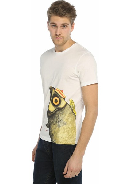 Pistachio Erkek T-Shirt by Güçlü Kadir Yılmaz fiyatları