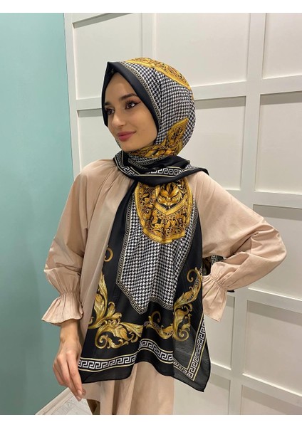 Nostalji Herbal Kazayağı Desenli Şal 9006 fiyatları