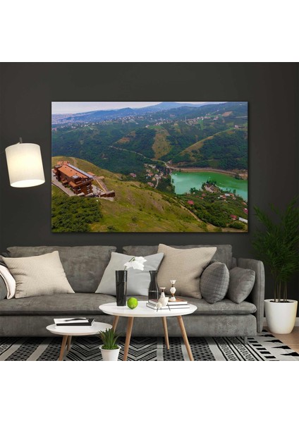Sera Gölü Trabzon Doğa Manzara Türkiye Kanvas Tablo
