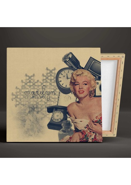 Marilyn Monroe Nostalji Kanvas Tablo