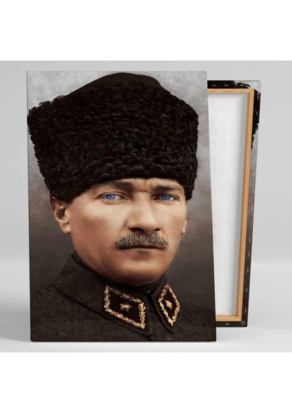 Atatürk Mavi Gözler Asalet Karizma Türkiye Kanvas Tablo fiyatları