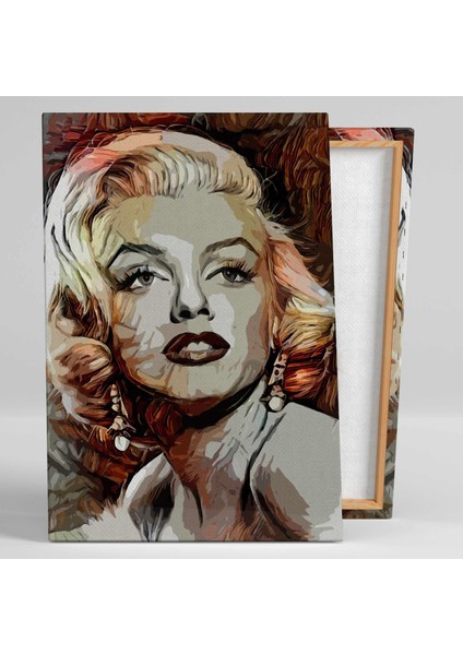 Marilyn Monroe Güzellik Art Dekor Woman Kanvas Tablo