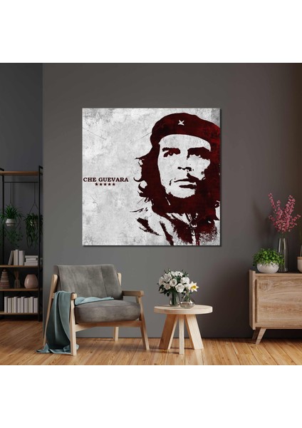 Che Guevara Art Soyut Özgürlük Kominizm Kanvas Tablo