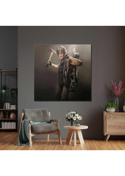Daryl Dixon The Walking Dead Kanvas Tablo