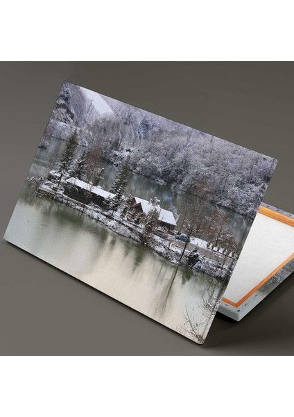 Sera Gölü Trabzon Kış Manzarası Doğa Manzara Türkiye Kanvas Tablo fiyatları