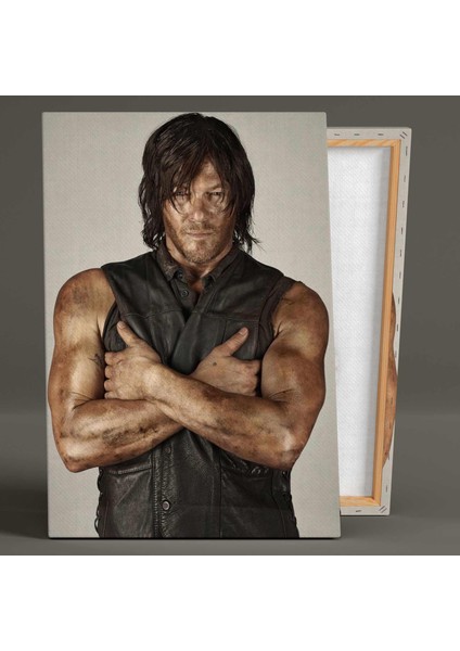 Daryl Dixon The Walking Dead Karizma Kanvas Tablo