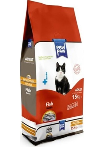 Balıklı Yetişkin Kedi Maması 15 kg