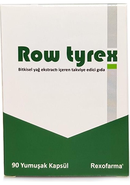 Row Tyrex Takviye Edici Gıda 90 KAPSÜL -VA704