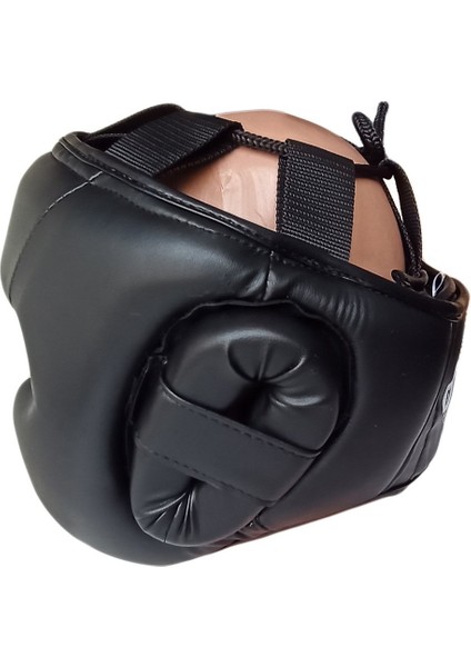 Leon Hardy Boks, Muay Thai ve Kick-Boks Antrenman Kaskı Siyah modelleri