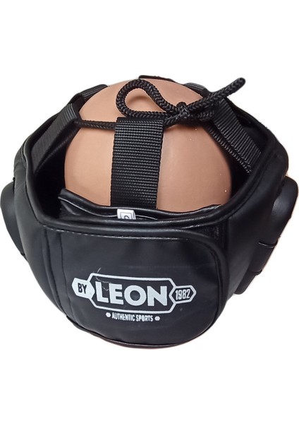 Leon Hardy Boks, Muay Thai ve Kick-Boks Antrenman Kaskı Siyah indirimleri