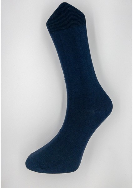 Ciho Socks Premium Dikişsiz 4 Çift Erkek Modal Dört Mevsim  Siyah-Füme-Gri-Lacivert Soket Çorap