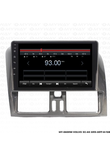 Volvo Xc-60 Android Carplay Multimedya Navigasyon Ekran Teyp 4GB+64GB