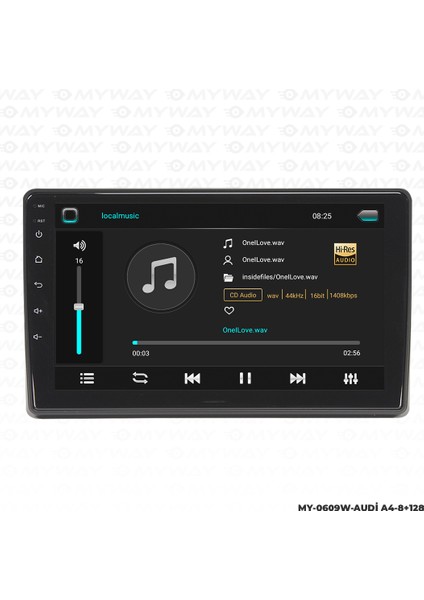 Audi A4 Android Carplay Multimedya Navigasyon Ekran Teyp 8GB+128GB fiyatları