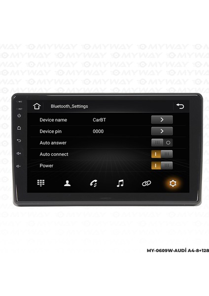 Audi A4 Android Carplay Multimedya Navigasyon Ekran Teyp 8GB+128GB indirimleri