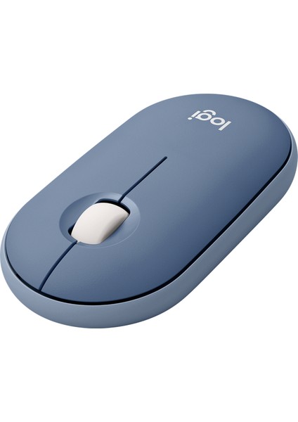 M350 Pebble Mac Için Sessiz Kablosuz Kompakt Mouse - Uzay Mavisi