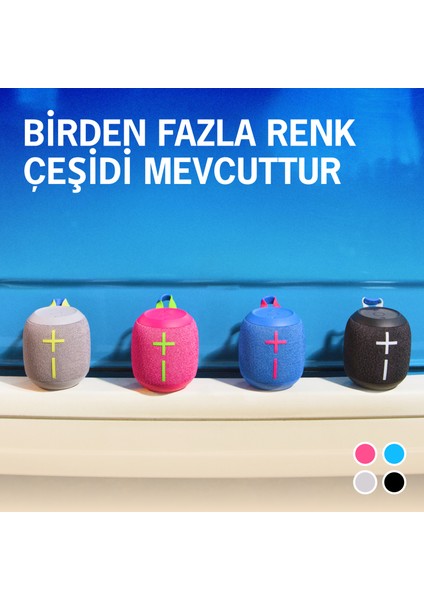 Wonderboom 3 Su ve Toz Geçirmez Taşınabilir Bluetooth Hoparlör - Siyah