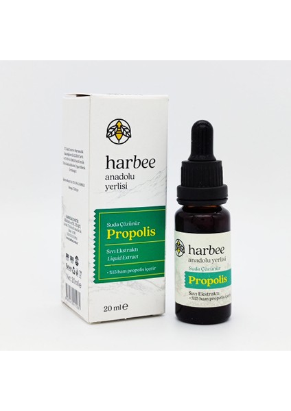 Suda Çözünür Propolis Damla %15 Propolis