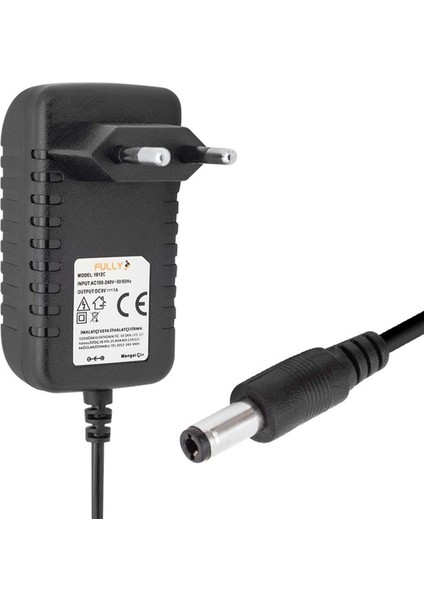 Rewel 7,5 Volt 1 Amper Palstik Kasa Adaptör 5,5x2,5 Uç 662126