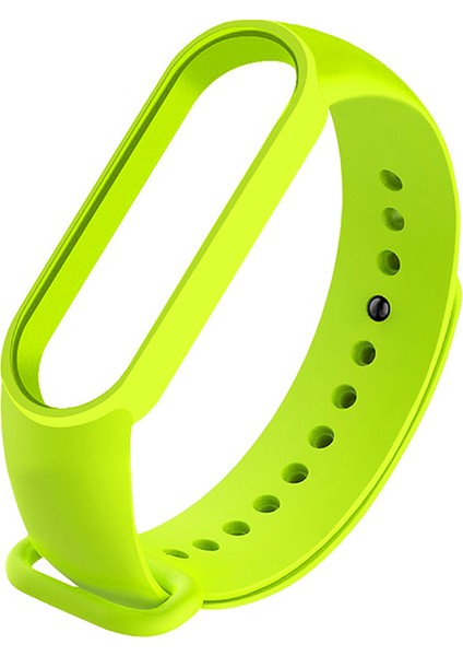 Xiaomi Mi Band 7 Kordon 1-1 Tam Uyumlu Mi Band 7 Için Üretilmiş Silikon Kordon Kayış