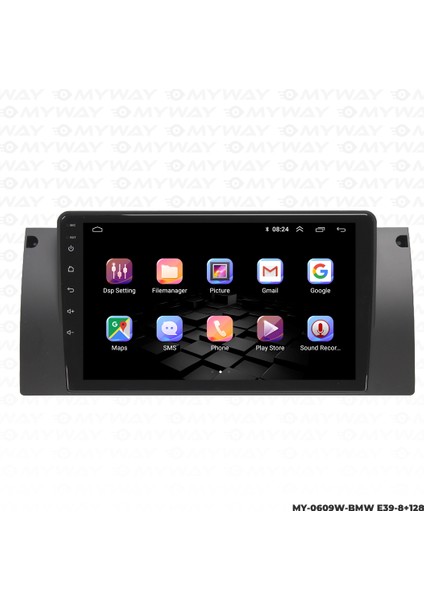 Bmw E39 Android Carplay Multimedya Navigasyon Ekran Teyp 8GB+128GB fiyatları