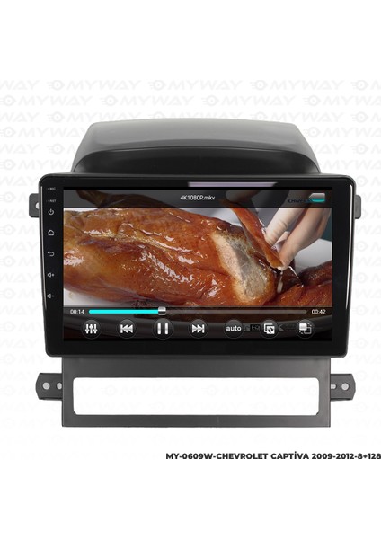 Chevrolet Captiva Android Carplay Multimedya Navigasyon Ekran Teyp 8GB+128GB modelleri
