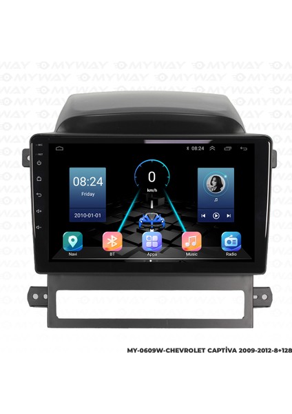 Chevrolet Captiva Android Carplay Multimedya Navigasyon Ekran Teyp 8GB+128GB fırsatları