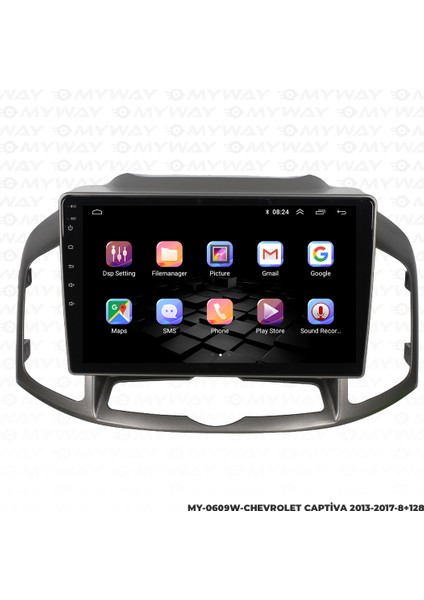Chevrolet Captiva Android Carplay Multimedya Navigasyon Ekran Teyp 8GB+128GB fiyatları