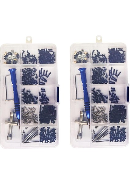 2 Set Rc Araç Onarım Somunları Wltoys Için Ayarlanmış 1/14 144001 (Yurt Dışından)