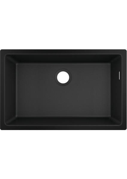 43432170 S510-U660 Tezgah Altı Granit Eviye 660