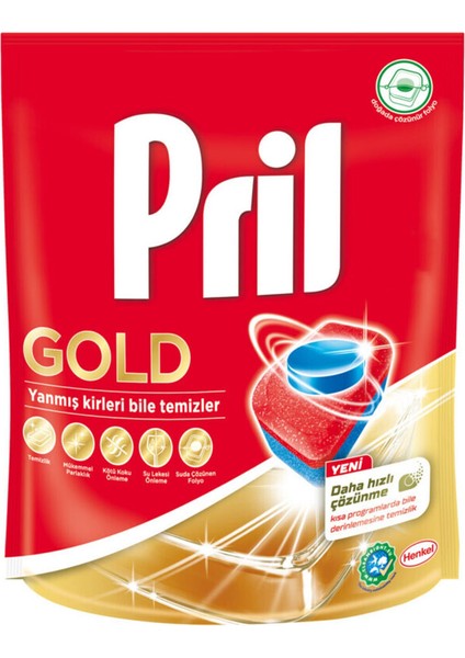 Gold Bulaşık Makinesi Tableti 30'lu