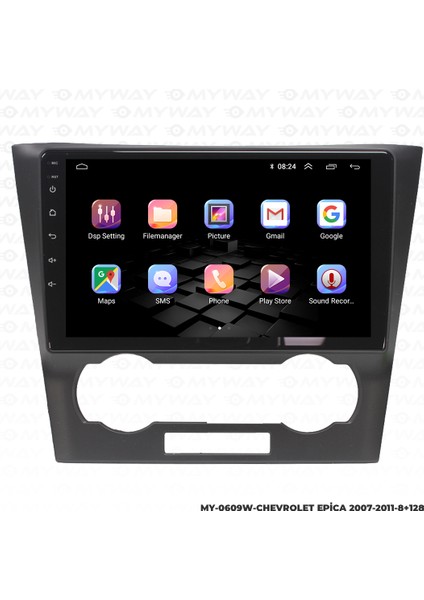 Chevrolet Epica Android Carplay Multimedya Navigasyon Ekran Teyp 8GB+128GB fırsatları
