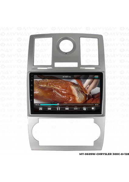 Chrysler 300C Android Carplay Multimedya Navigasyon Ekran Teyp 8GB+128GB