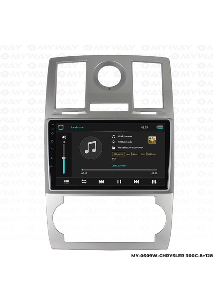 Chrysler 300C Android Carplay Multimedya Navigasyon Ekran Teyp 8GB+128GB modelleri